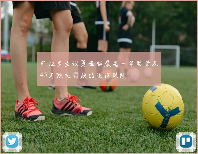 巴拉圭女议员面临最高一年监禁及45万欧元罚款的法律风险